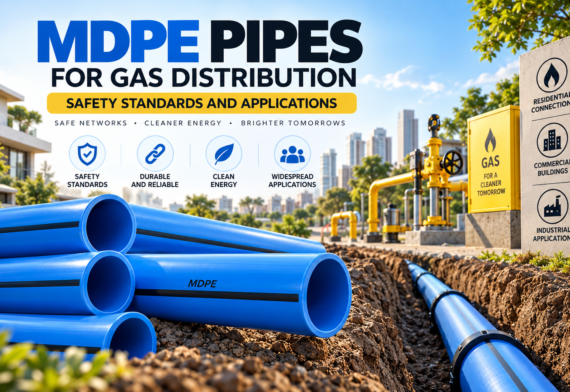 MDPE Pipes for Gas Distribution: Safety Standards and Applications