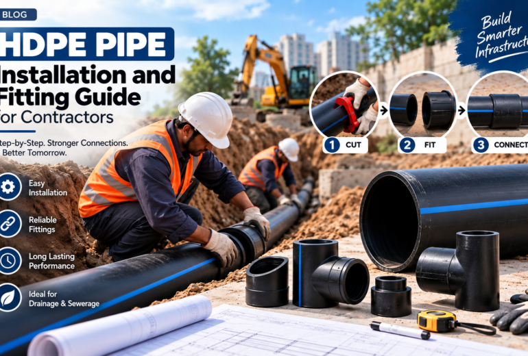 HDPE Pipe Installation and Fitting Guide for Contractors