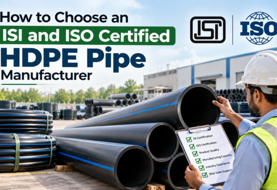 How to Choose an ISI and ISO Certified HDPE Pipe Manufacturer