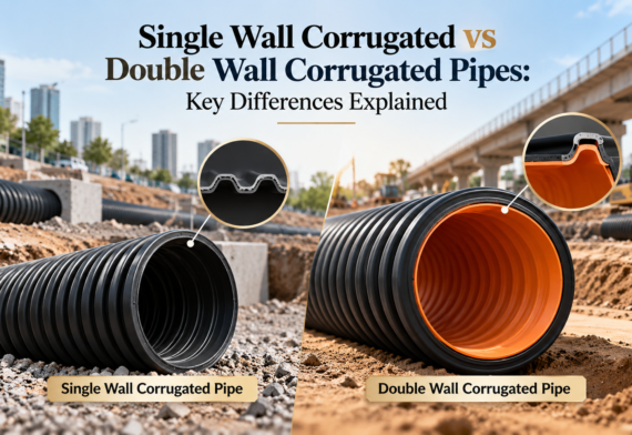 Single Wall Corrugated vs Double Wall Corrugated Pipes: Key Differences Explained